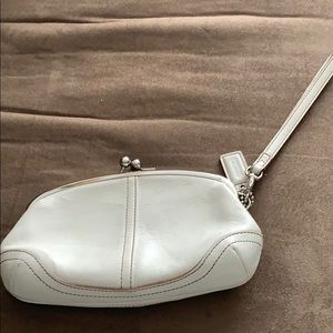 Coach coin purse wristlet